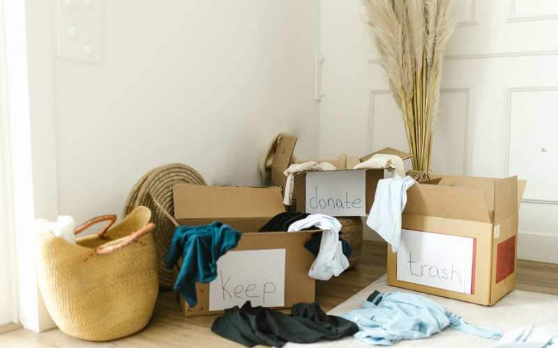 Declutter Before Moving