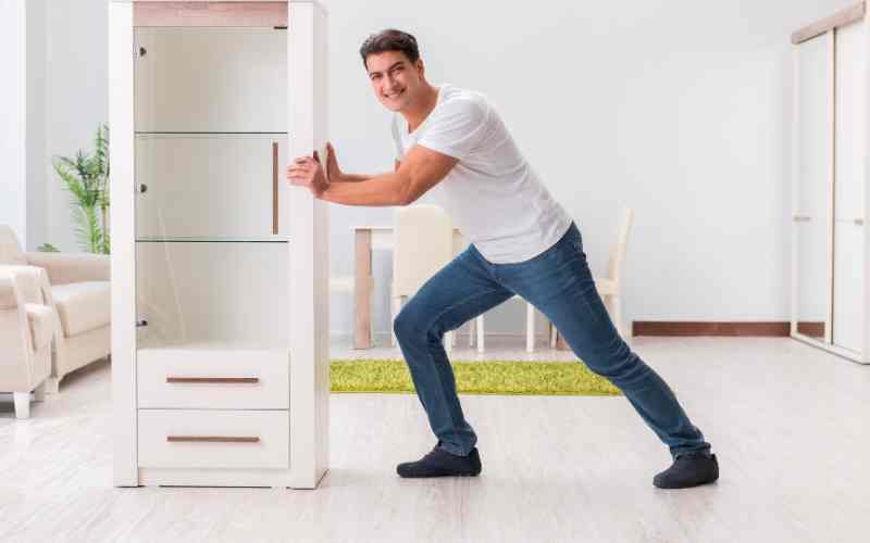 moving heavy furniture