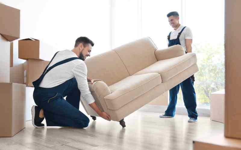 moving heavy furniture